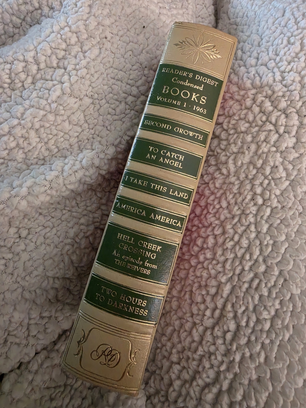 Reader's Digest Condensed Books, Volume 1, 1963